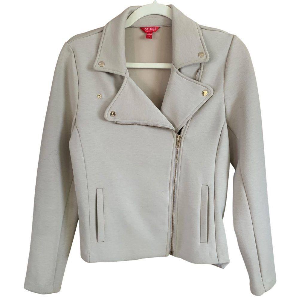 GUESS Women’s Asymmetric Moto Jacket